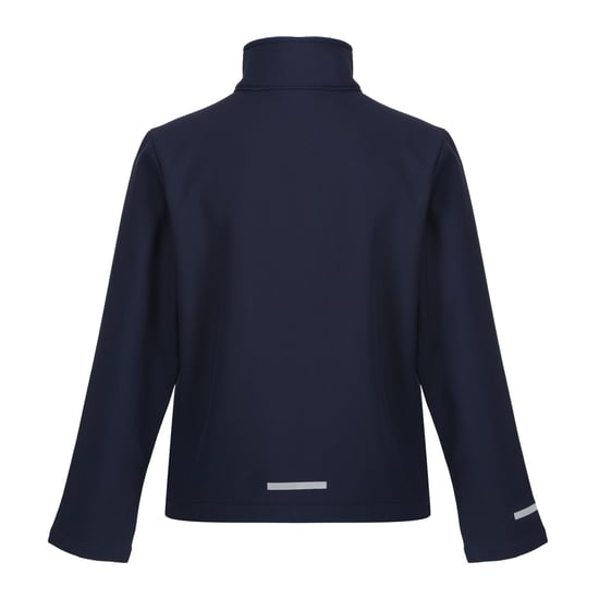 Regatta Childrens/Kids Ablaze 2 Layer Soft Shell Jacket (Navy/New Royal)