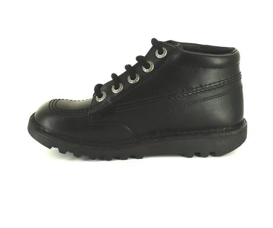 Kickers Kinderstiefel Hi Core y Leder Lace Up schwarz - Image 3