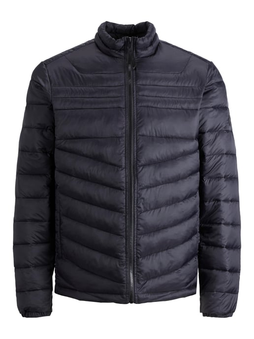 Bequeme Steppjacke für Herren von der Marke JACK & JONES. Sehr angenehm zu tragen, bequem und sportlich geschnitten zugleich. Zwei Seitentaschen bieten sicheren Platz für Habseligkeiten. Weiche, atmungsaktive Baumwolle und präzise Verarbeitung kennzeichne - Image 4