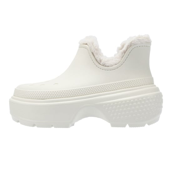 Crocs Stomp gefüttert Shorty Frauen Off White Stiefel - Image 6