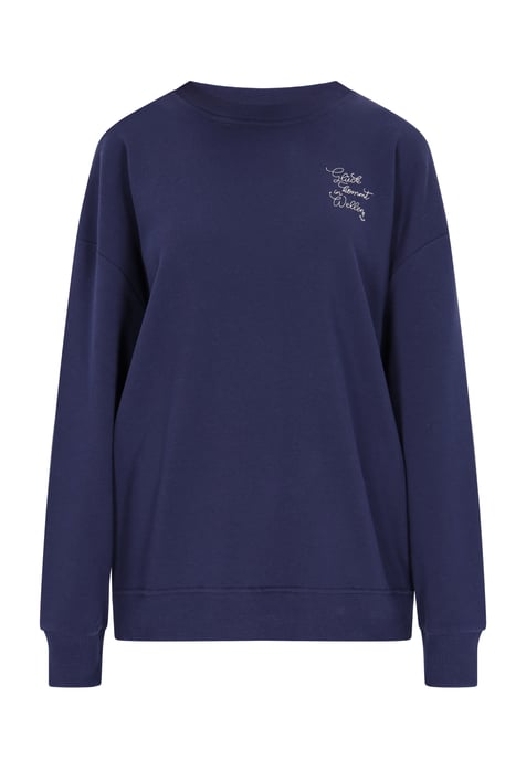 Dreimaster Sweatshirt Damen Marine - Image 1