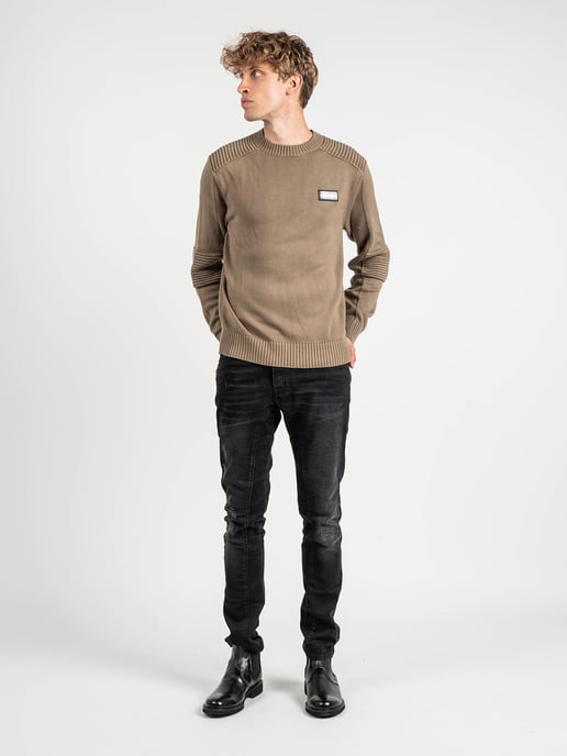 Les Hommes Pullover Herren beige - Image 5