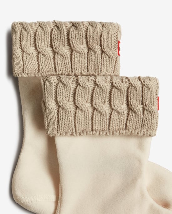 Hunter Unisex Recycelte 6-Stich Kabelkurze Stulpe - Image 3