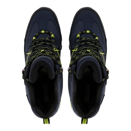 Regatta - Herren Wanderstiefel "Samaris III" (Marineblau/Leuchtend Limone) - Image 4