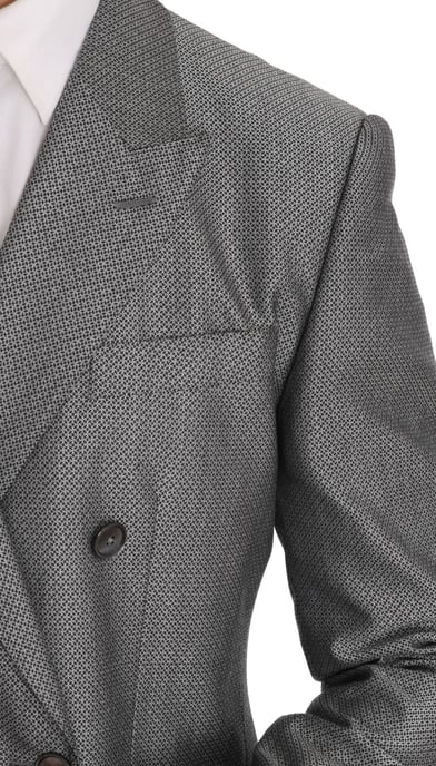 Dolce & Gabbana - Costume slim noir stretch Crystal Bee pour homme - Image 3