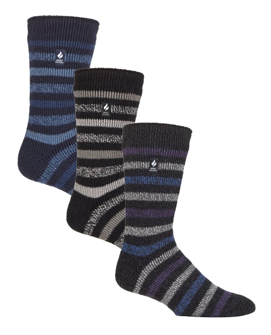 HEAT HOLDERS - 3er-Pack Multipack Herren Isolierte Thermosocken für den Winter - Plain H&T - Image 1