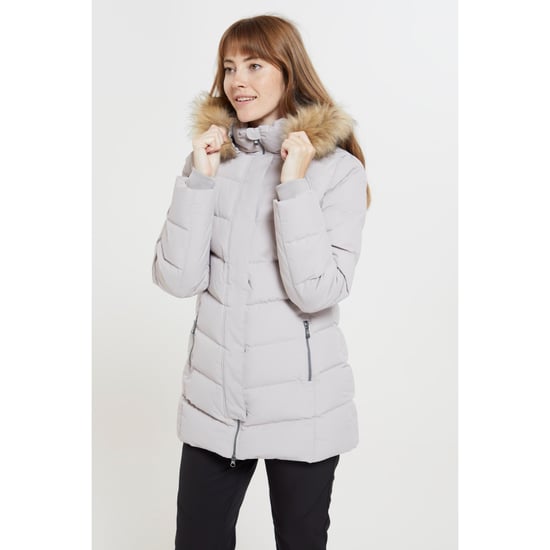 Mountain Warehouse Damen/Damen Isla II Lange Daunenjacke (Beige) - Image 1