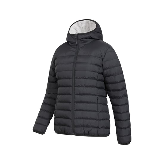 Mountain Warehouse Damen/Damen Kunstfell gefütterte wattierte Jacke (Schwarz) - Image 3