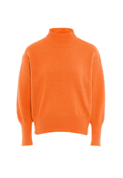 Mymo Pullover Damen orange - Image 1