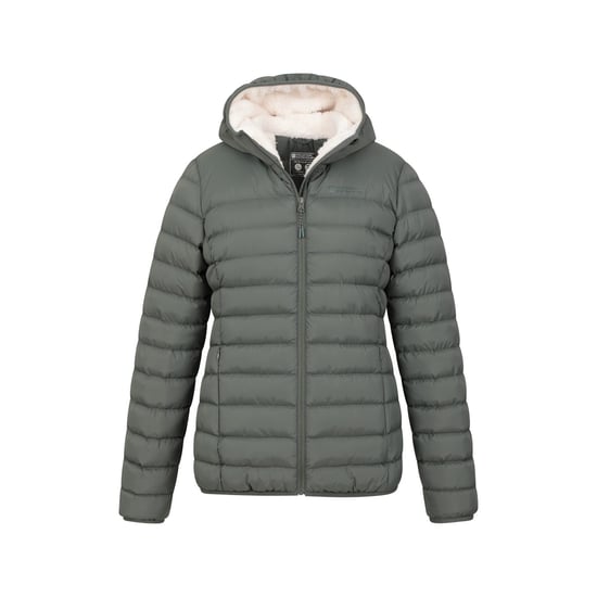 Mountain Warehouse Damen/Damen Kunstfell gefütterte wattierte Jacke (Khaki Grün) - Image 5