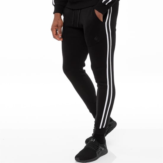 Schwarze Herren-Trainingsanzug-Jogger| Enzo Designer Menswear - Image 3