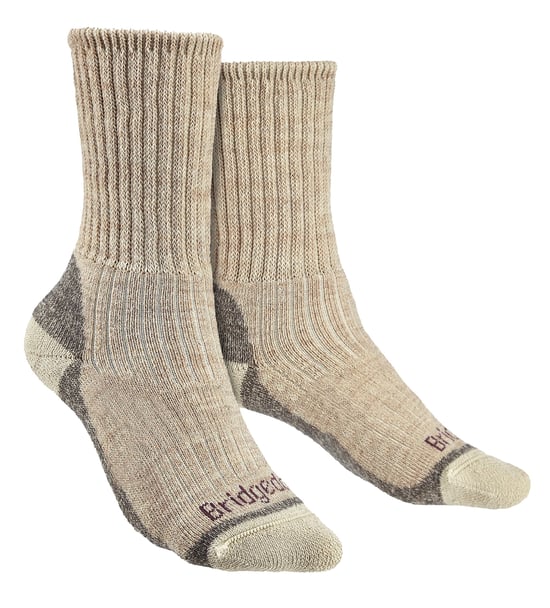 Bridgedale - Damen Wandern Midweight Merinowolle Socken - Natural - Image 1