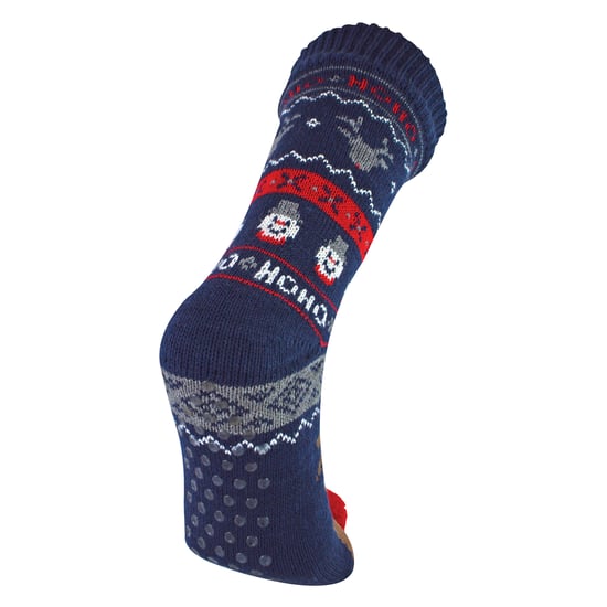 Herren Thermo Rudolph Weihnachtsfleece gefütterte Hausschuhe Winter Socken - Image 3