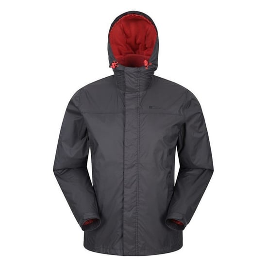 Mountain Warehouse Herren Torrent Wasserdichte Jacke (Dunkelgrau) - Image 1