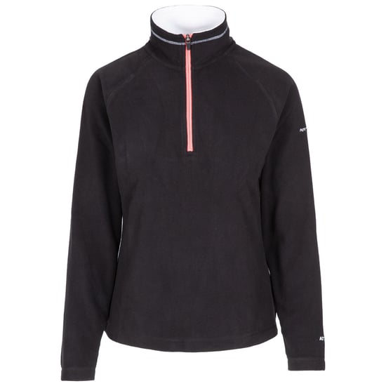 Trespass Womens/Ladies Skylar Fleece Top (Black/White)