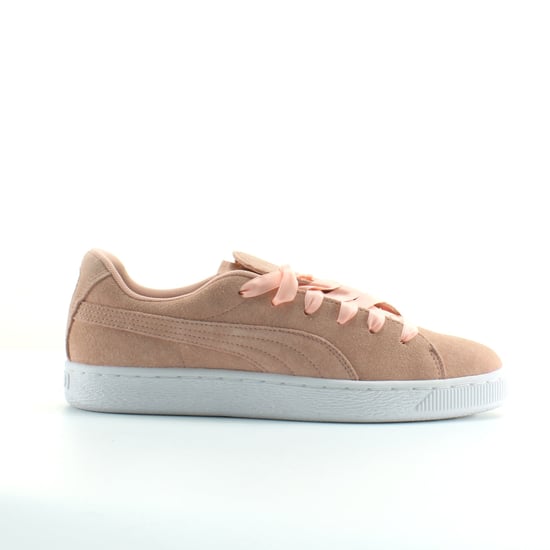 Puma Suede Crush Peach Leder Damen Schnürschuhe 369251 02 - Image 1