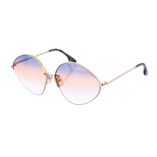 VB220S Damen-Sonnenbrille aus Metall in ovaler Form - Image 1