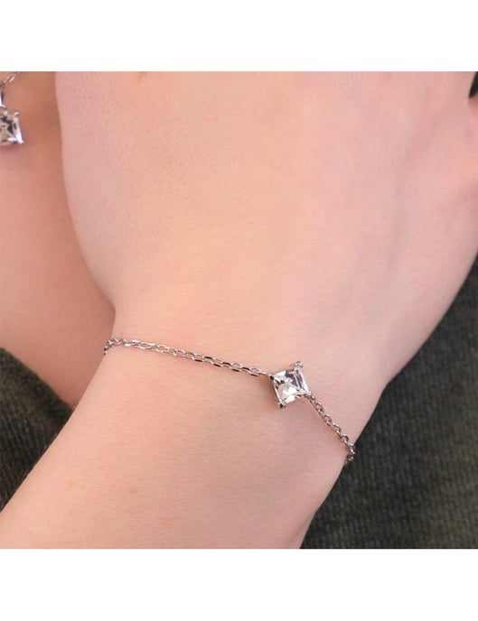 Calle Armband - Silber und Kristall - Image 2