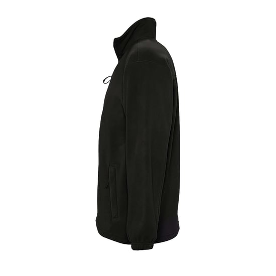 SOLS Herren North Full Zip Outdoor Fleece Jacke (Schwarz) - Image 3