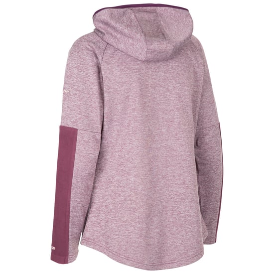 Trespass - "Trullo" Fleecejacke AT200 für Damen (Zwetschgenrot meliert) - Image 2