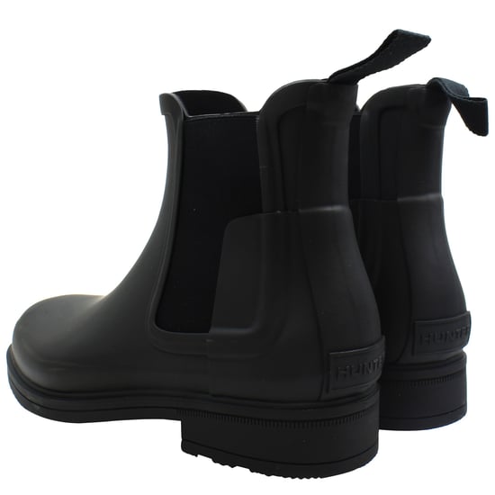 Hunter Refined Herren-Chelsea-Stiefel in Schwarz - Image 4