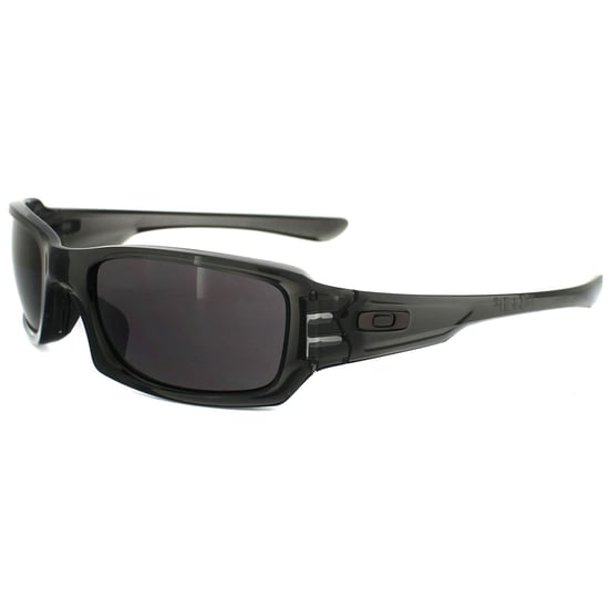 Oakley Wrap Unisex Graues Rauch Warmes Grau Sonnenbrille - Image 2
