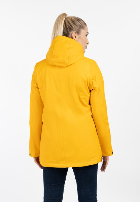 ICEBOUND Regenjacke mit Teddyfutter Damen Sonnengelb - Image 4