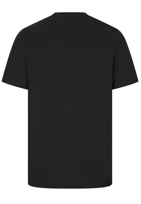 Nike Herren Court Swoosh Logo T-Shirt in Schwarz - Image 2