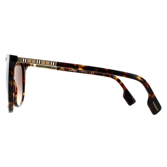 Burberry Cat-Eye Damen Sonnenbrille Dunkles Havana Braun Gradient - Image 3
