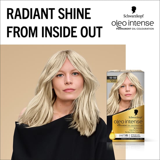 Oleo Intense Permanent Oil Colour Hair Dye, - 10-50 Ash Blonde