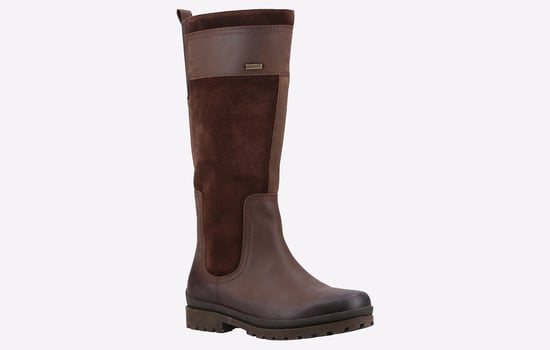 Cotswold Painswick Damen Braune Stiefel - Image 2