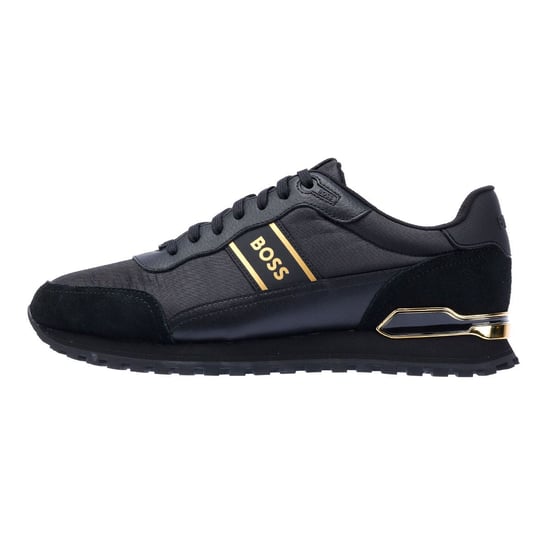 Boss Parkour Runn Herren Schwarz/Gold Turnschuhe - Image 6