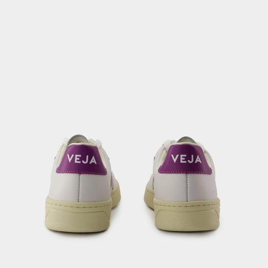 Sneakers V-12 - Veja - Leder - Weiß Cosmos - Image 2