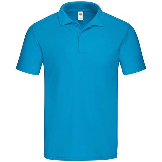 Fruit of the Loom - "Original" Poloshirt für Herren (Azure Blau) - Image 1