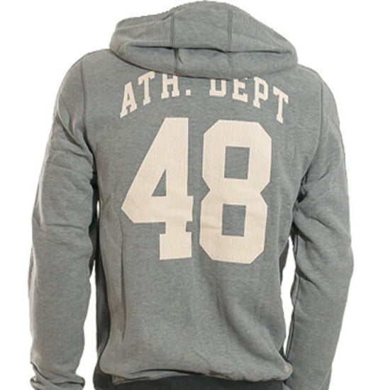 Puma Mens Varsity Zip Through Hoody Grey Sweat Hooded Jacket 566954 03 P4C