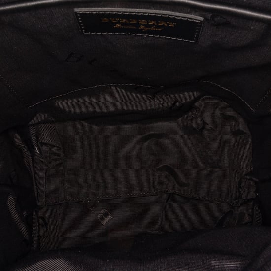 Vintage Burberry Runway Leather Backpack Pink