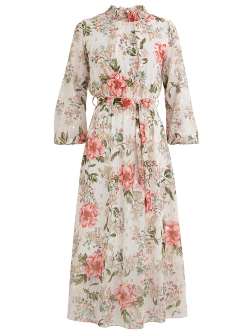 Jodette Shirred Neck Dress