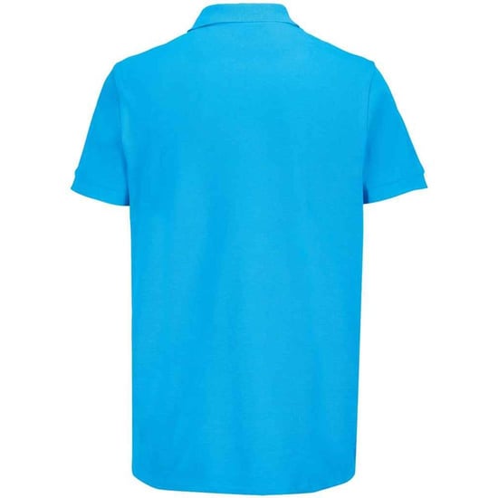 SOLS - "Pacific" Poloshirt Doppelnähte für Herren/Damen Unisex (Aquablau) - Image 2