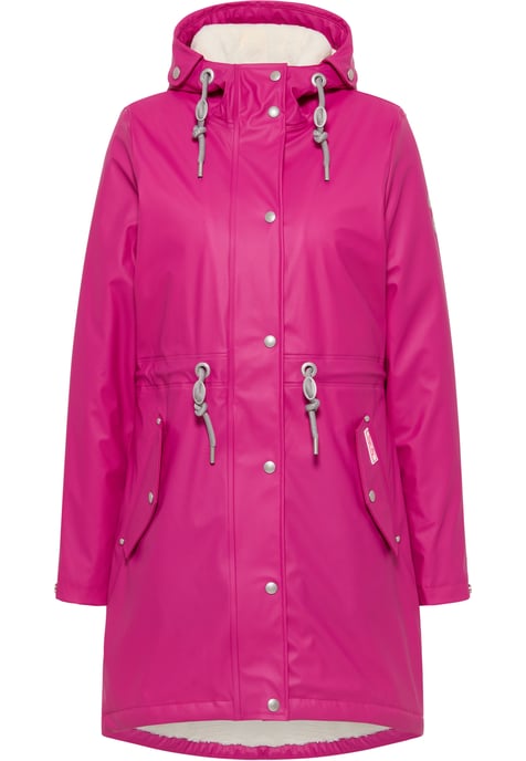 myMo Manteau de pluie avec doublure en fourrure tissée keepsudry - Image 1