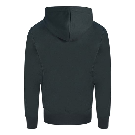 Champion Rom Logo Schwarzer Hoodie - Image 2