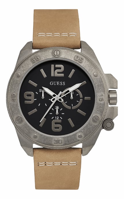 Guess Herrenuhr Quartz Grau - Image 1