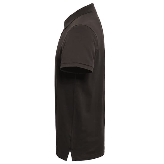 Asquith & Fox Herren Classic Fit Kontrast-Polohemd (Holzkohle/ Grau) - Image 3