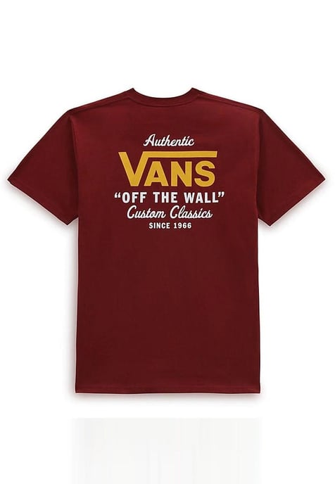 VANS MN HOLDER ST CLASSIC T-Shirt Burgund - Image 4