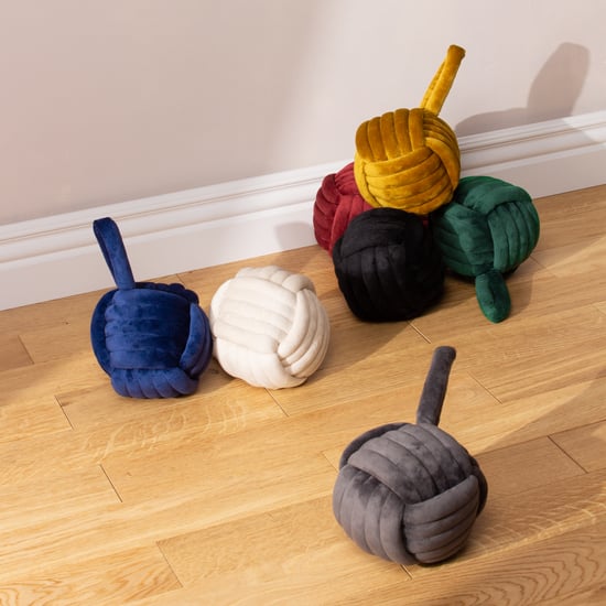 furn. Knoten Verflochtenes Samt Türstopper - Image 3