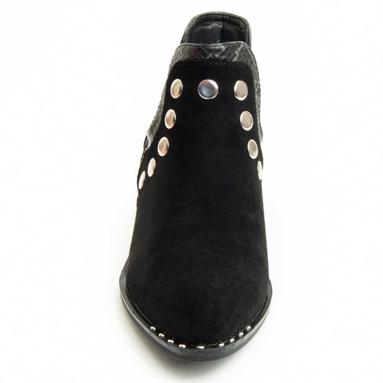 Montevita Absatzstiefelette Bottivita10 in Schwarz - Image 4