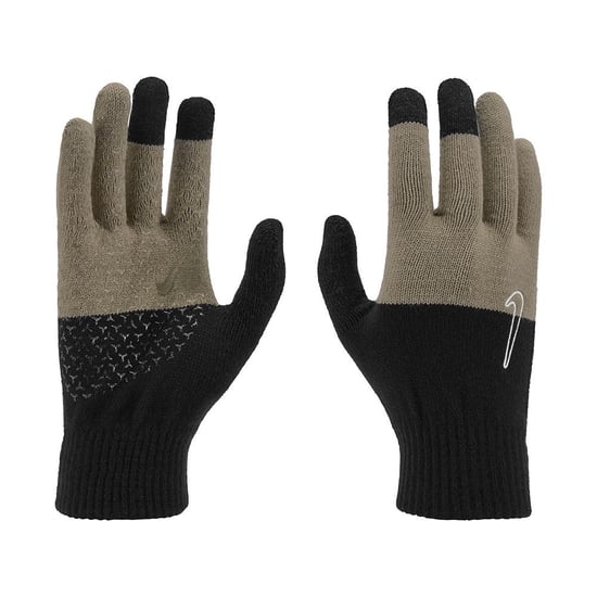 Nike Unisex Erwachsene 2.0 Knitted Swoosh Grip Handschuhe (Grafik Schwarz/Khaki/Kokosnussmilch) - Image 3
