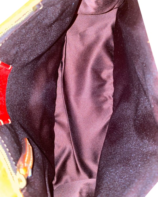 Valentino Garavani Blumenpräge Hobo Tasche aus braunem Leder - Image 6