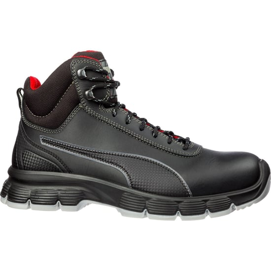 Puma Safety Condor Mid S3 Nubuck Schwarz Sicherheitsstiefel - Image 4