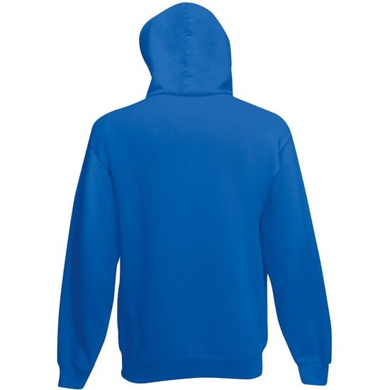 Fruit Of The Loom Herren Sweatshirt mit Kapuze / Hoodie (Royal) - Image 3