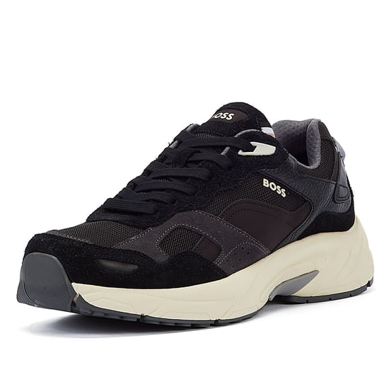Boss Levitt Runn Herren Holzkohle Turnschuhe - Image 3